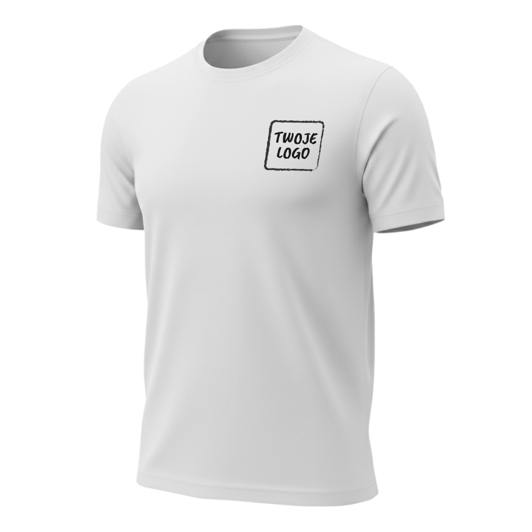 Koszulka T-shirt z miejscem na logo firmowe